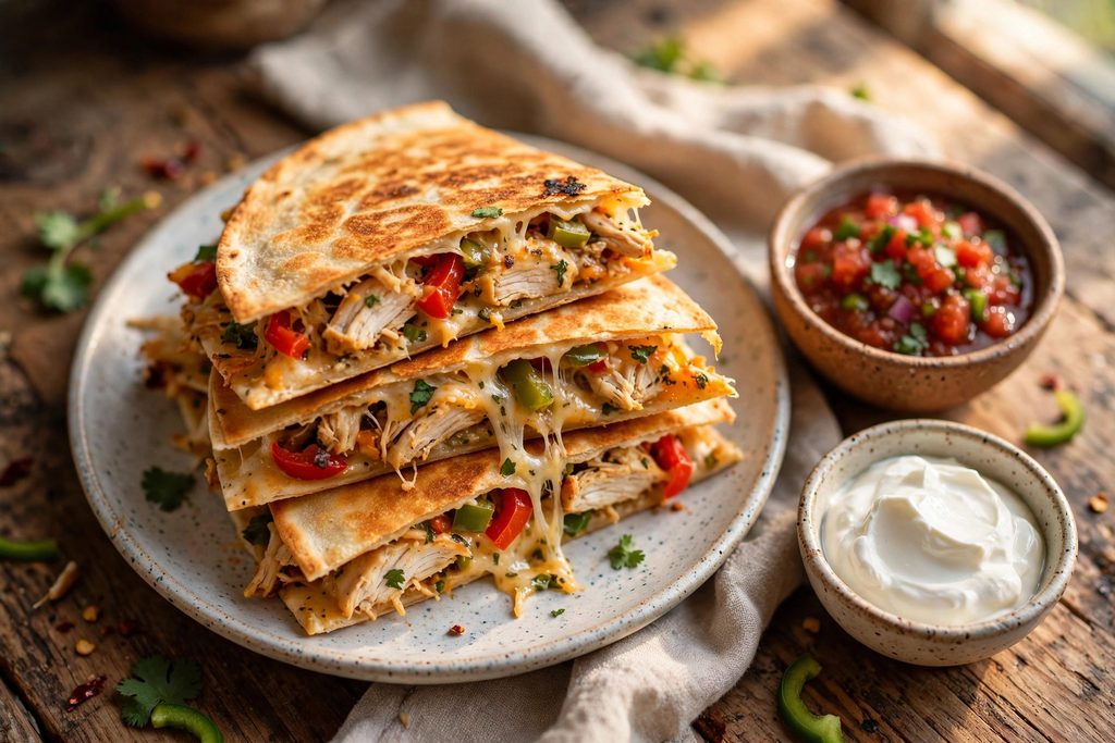 Chicken Quesadilla Meal Prep