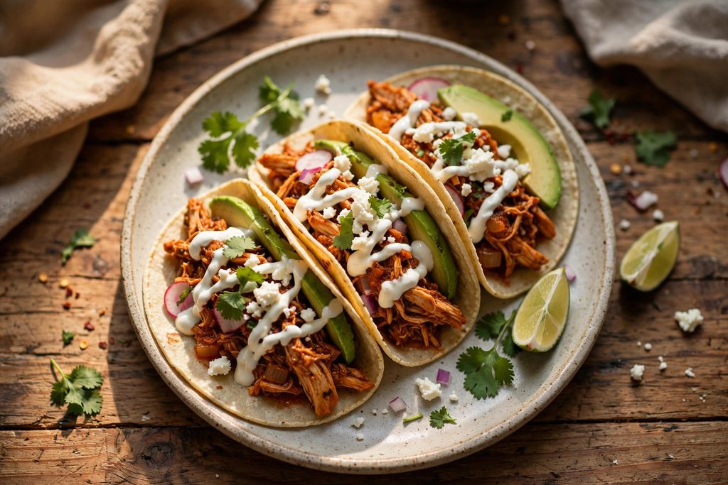 Chicken Tinga Tacos