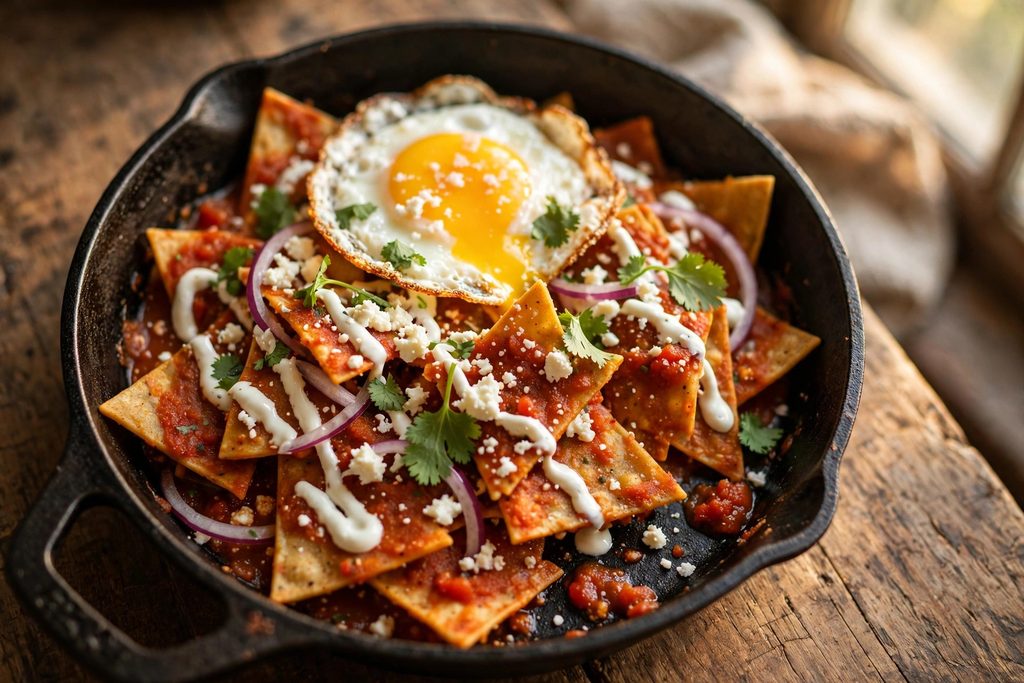 Chilaquiles Rojos