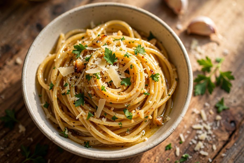 15-Minute Garlic Butter Pasta