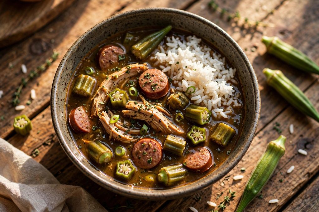 Chicken and Sausage Gumbo